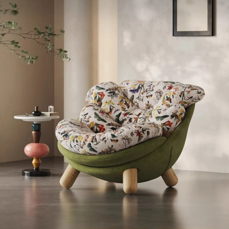 

Single Modren Living Room Chairs Soft White Weird Design Living Room Chairs White Designer Sillones Modernos Furniture Home