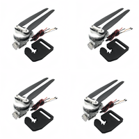 4 set Original Hobbywing X9 14S FOC Integrated Motor Power System With 34inch 3411 Propeller for 40mm Agricultural Drones