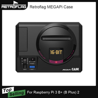 Retroflag MEGAPi Case for Raspberry Pi 3 B Plus (3B+) / 3B / 2B Classic USB Wired Controller for Raspberry Pi, Windows, Switch