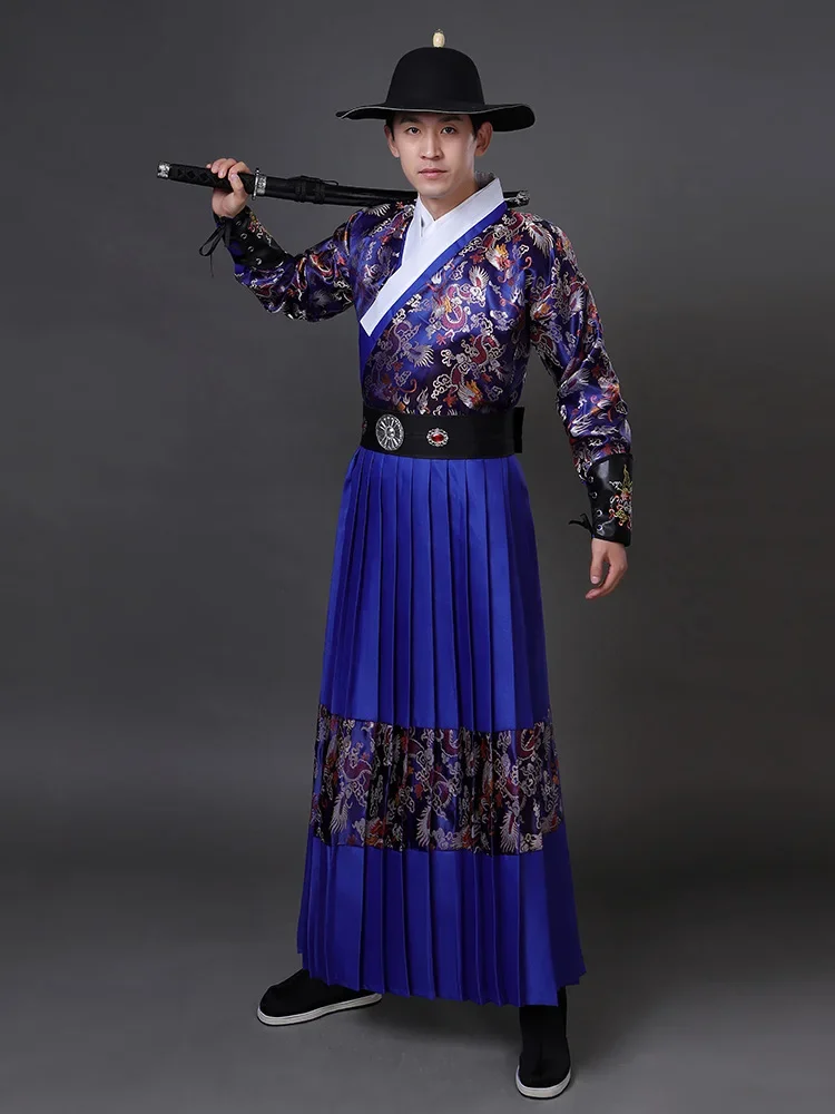 

Ancient attire, Ming Dynasty Hanfu, men's flying fish clothing, Jinyi Wei embroidery, spring knife clothing, Chinese style pytho