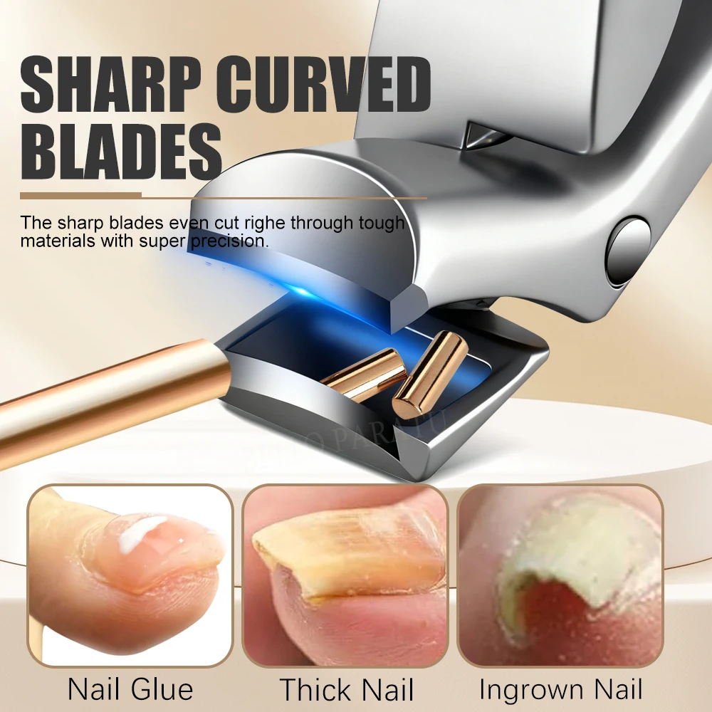 ชุดตัดเล็บ 2 ชิ้น/ชุด สำหรับเล็บขบ เล็บหนา ชุดตัดเล็บเท้า เครื่องมือทำเล็บมือและเล็บเท้า