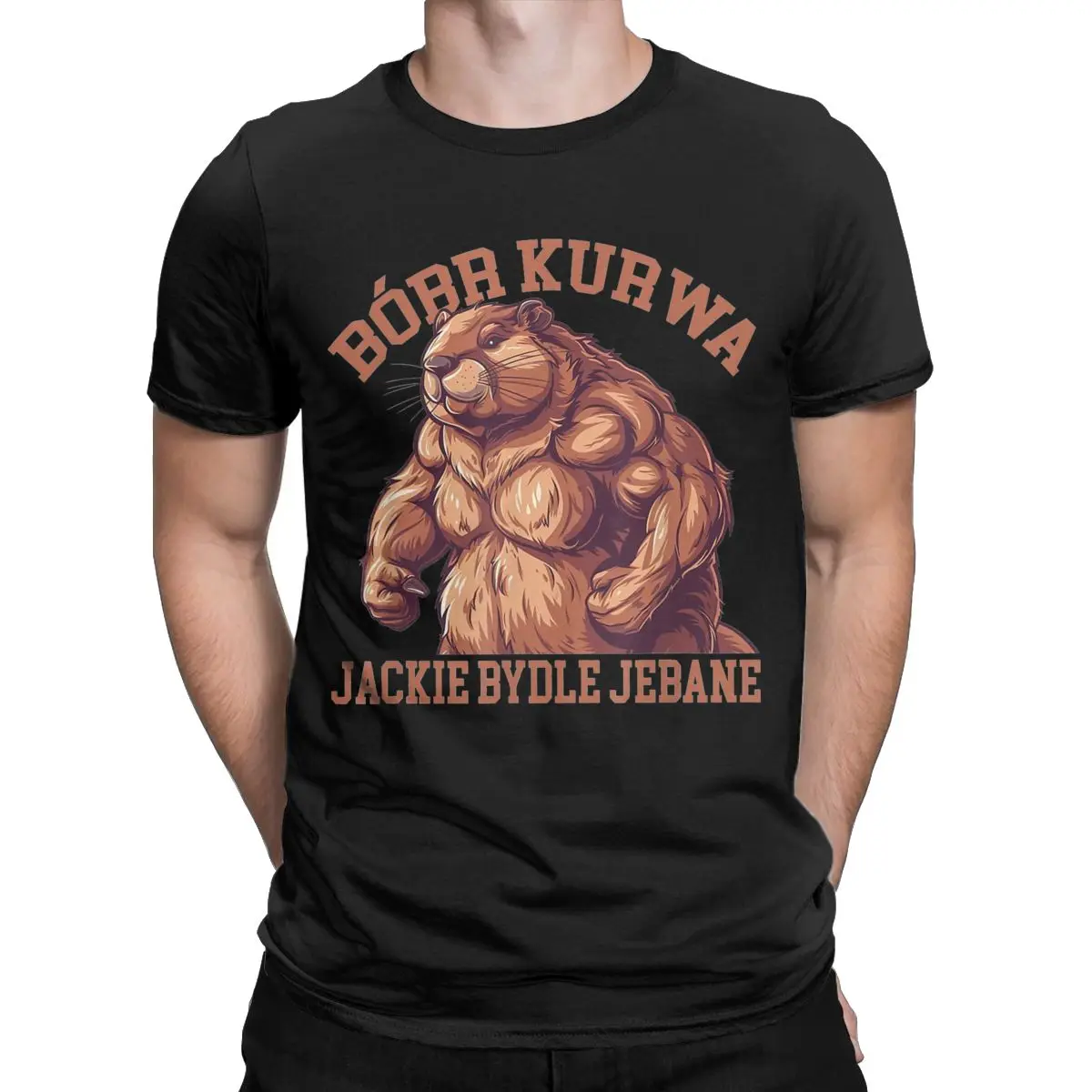 Summer Bobr Kurwa Bober Beaver for Men Women T Shirts Poland Polish Animal Meme Apparel Novelty Tees T-Shirt