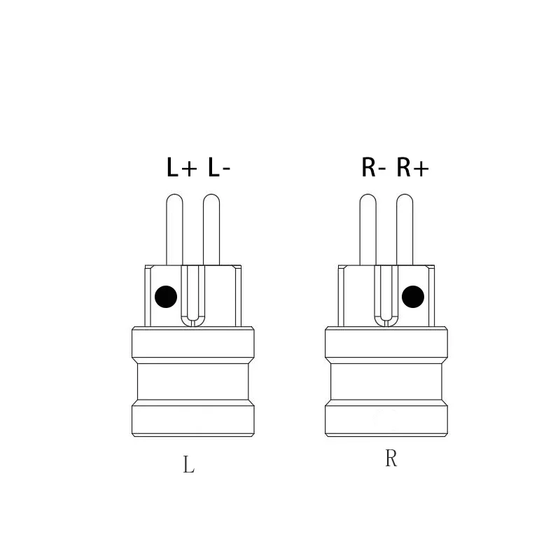 Earphone Jack Adpter MMCX 2Pin 0.78 flat - 2Pin Groove Earphone Protector MMCX TO MMCX For N5005 IE300 IE600 IE900