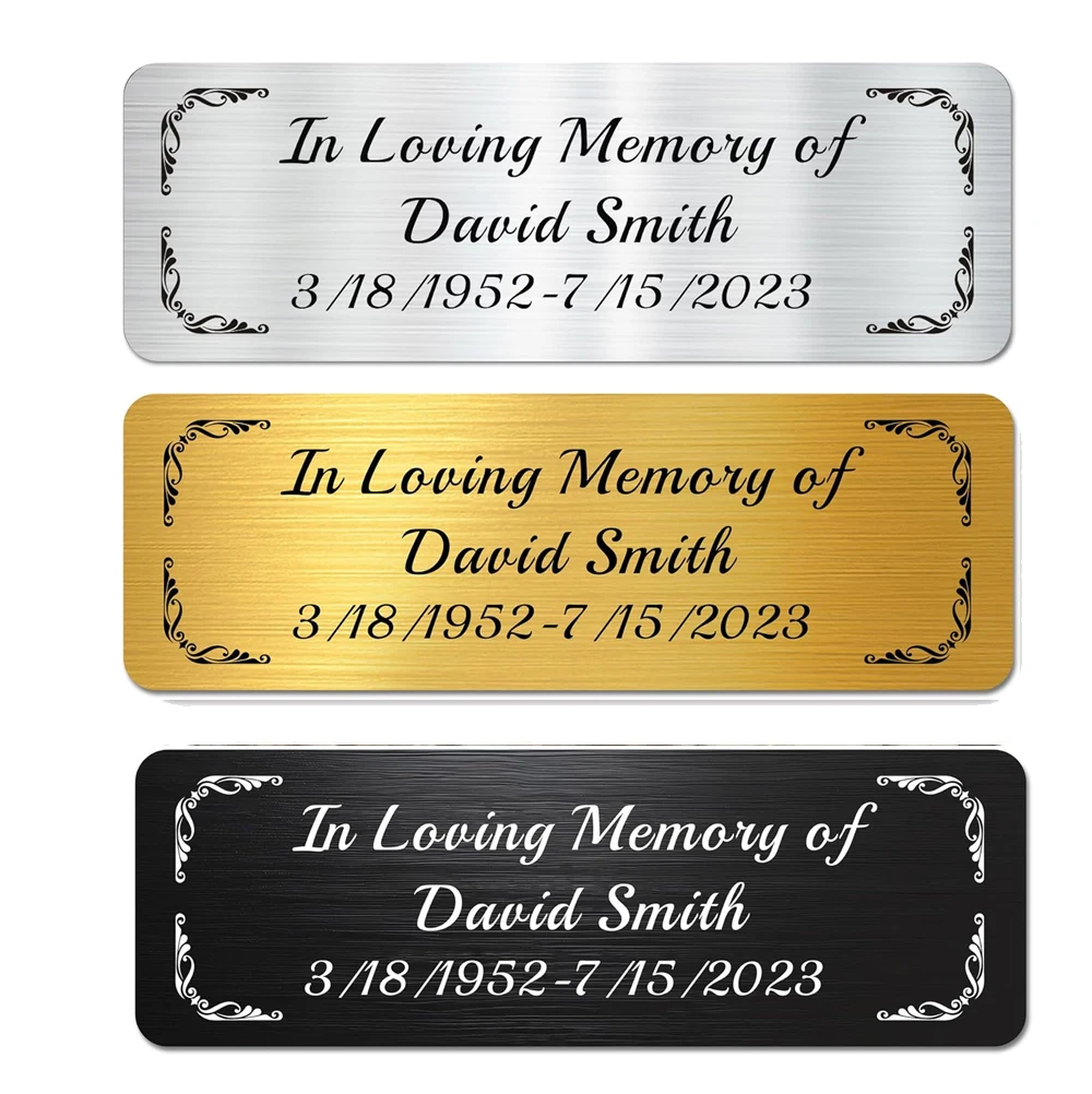 Personalized Engraved Name Plate 3