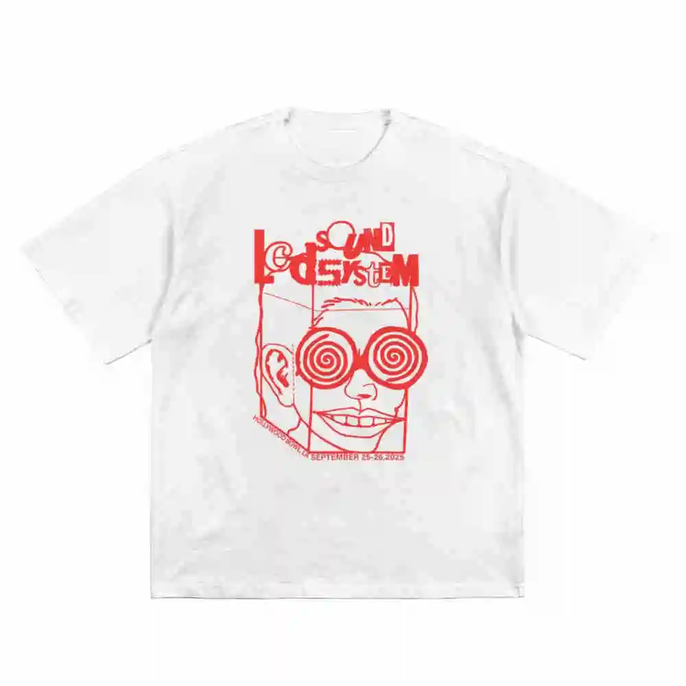 LCD Soundsystem Short Sleeve Tee 100% Cotton T-Shirt