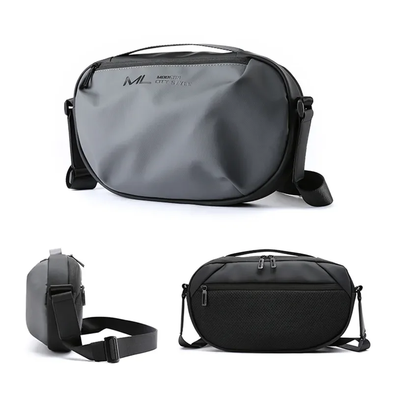 

Premium Bag Men Dry-Wet Chest 11inch Sling Multifunction Separation Male Solid Commuter For IPad Outdoor Waterproof Bag