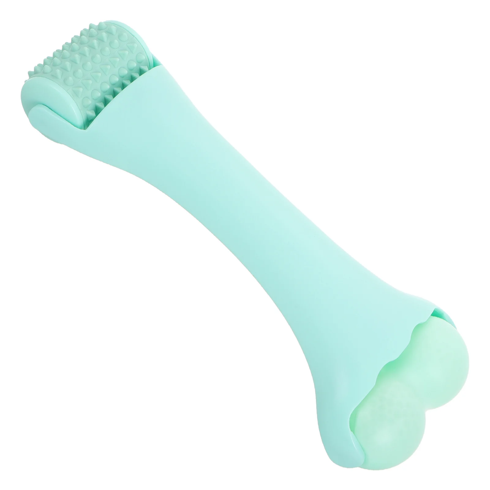 جهاز تدليك الوجه برأس مزدوج، أداة العناية بالبشرة المحمولة، مادة السيليكون الآمنة، استرخاء العضلات، السفر المحمول #1