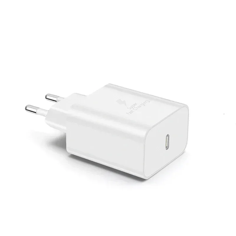 For  A54 A34 A33 A53 A73 5G 25W USB C PD Charger Super Fast Charging Wall Power Adapter For Galaxy S20 S21 FE S23