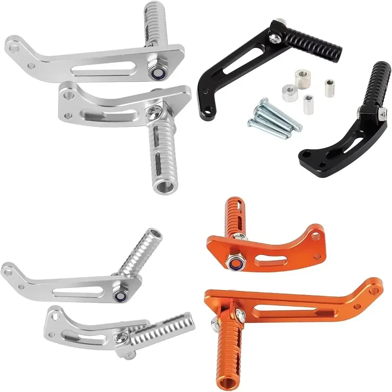 CNC Aluminum Rear Passenger Footpeg with Mounting Bolts
