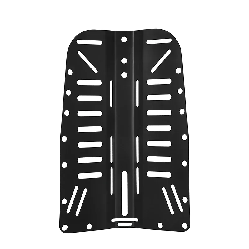 Hot selling Carbon Fiber Plate/Aluminum Alloy Backplate Diving Single Bottle Backplate