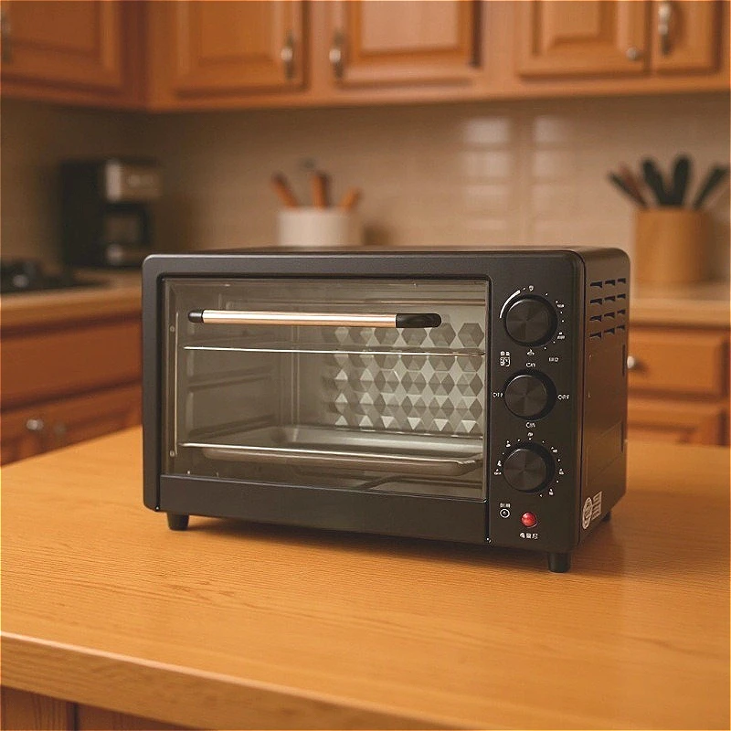 48L Large Capacity Automatic Electric Oven, Multifunctional Household Baking Roaster for Cake and Tart