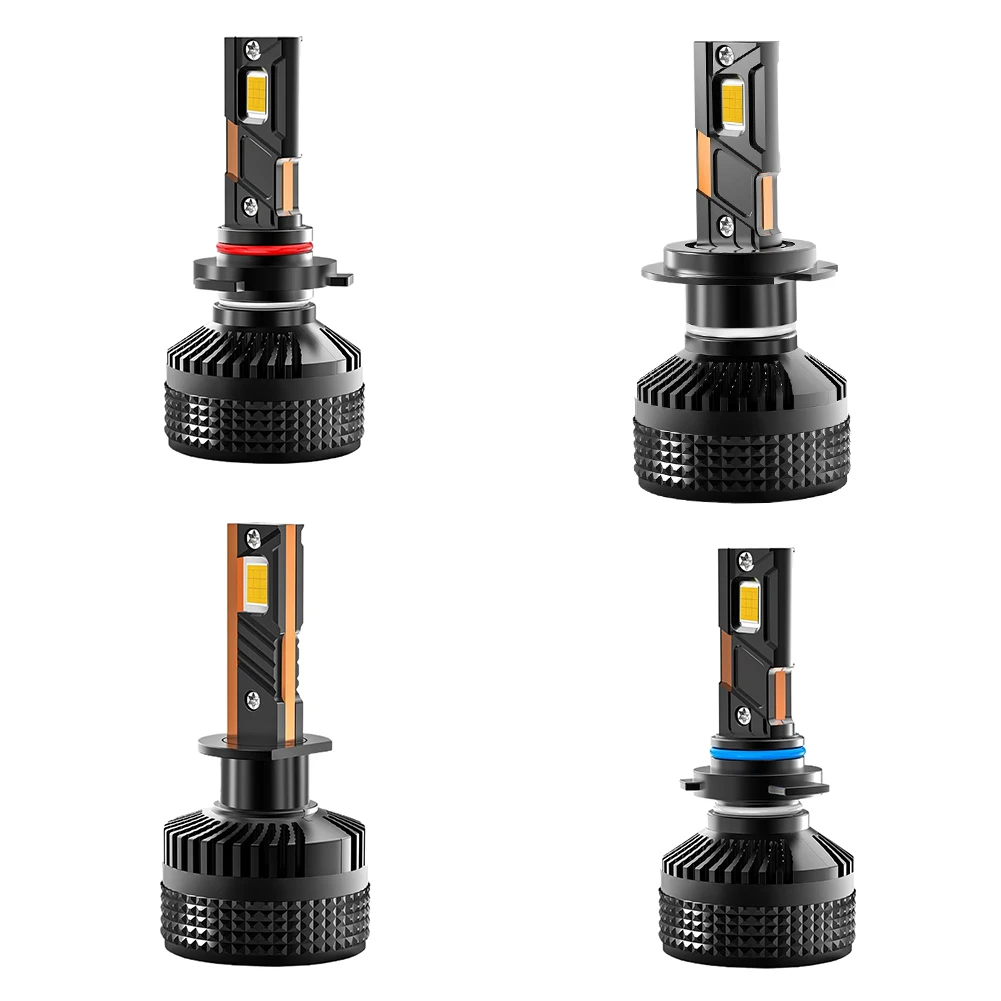 

2Pcs Auto LED Lamp Fog Bulb 200W 20000LM H11 Fog Lights IP68 Waterproof Car LED Headlight DC 9-16V LED Headlamp 6000K