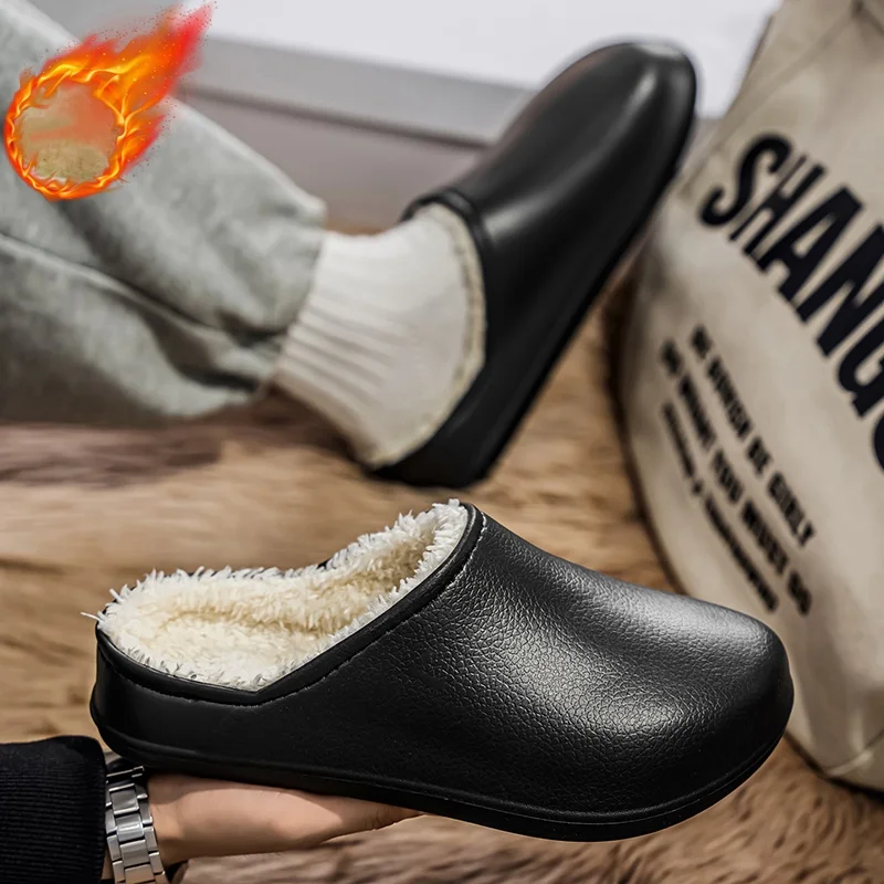 

Warm Cotton Slippers for Men and Women in Autumn and Winter New Style Waterproof, Non-Slip, Wear-Resistant and Velvet-Proof Cold-Proof Cotton Shoes