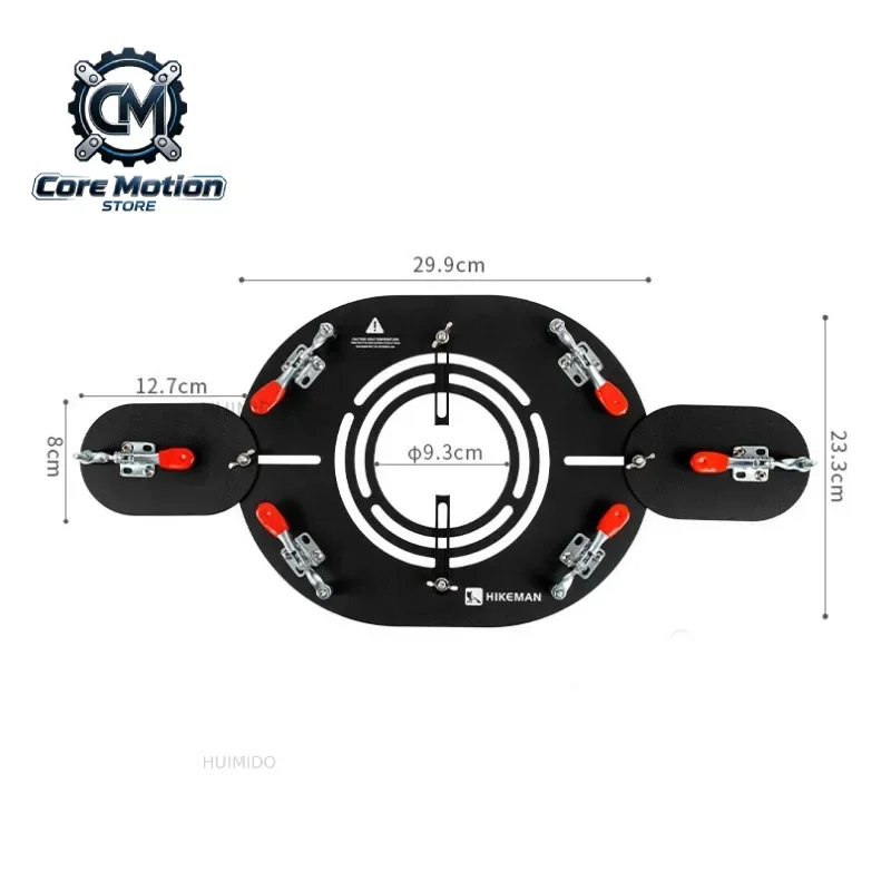 Tent Stove Jack Camping Firewood Stove Pipe Insulation Flame Protection Plate Stove Jack With Chimney Hole For Hot Tent New