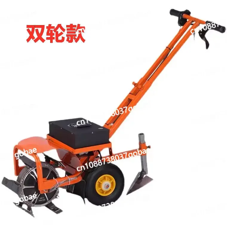 Electric Weeding Machine Lawn Mower with Ditching Soil Loosening Plowing and Soil Turning Function