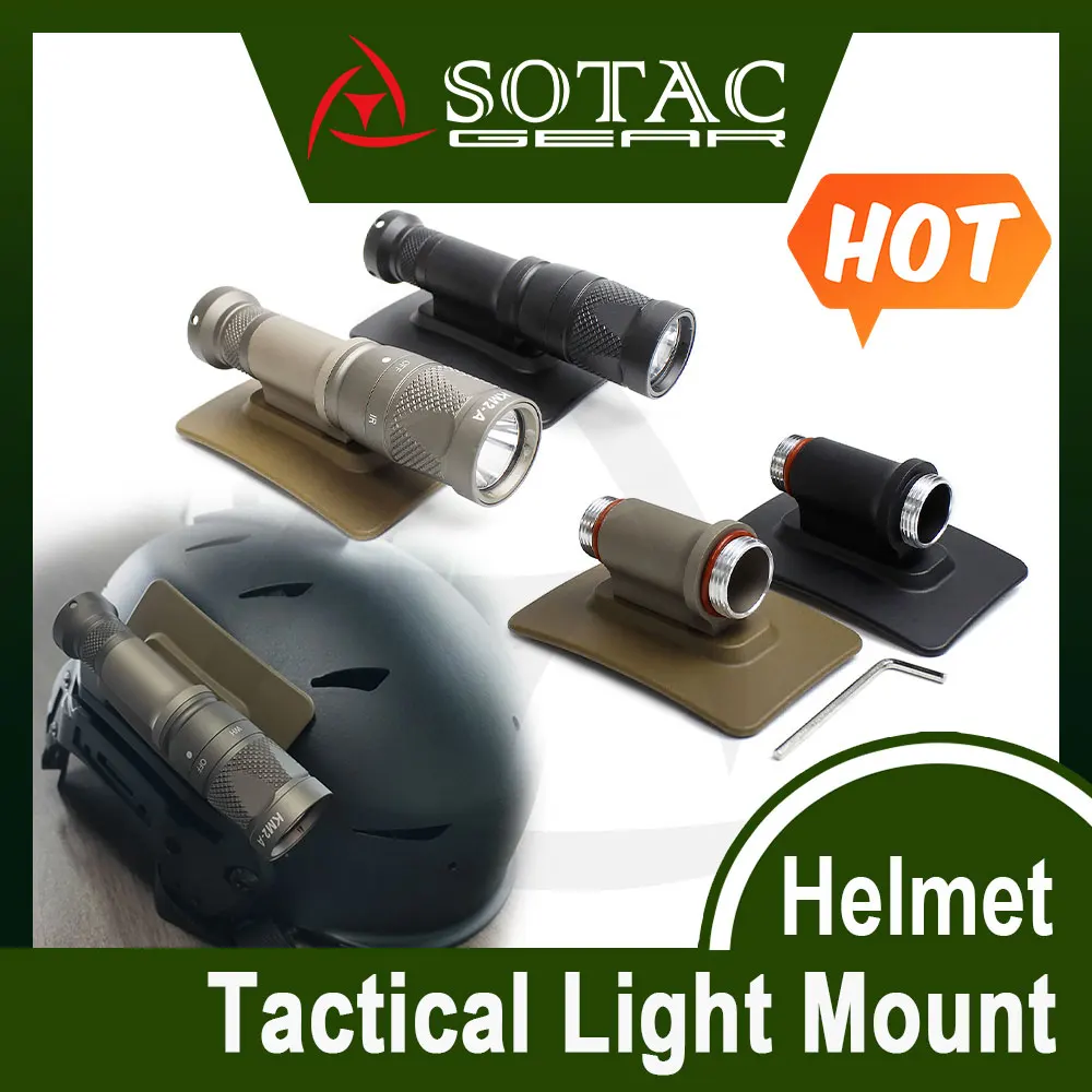 

Тактический шлем, телефон с креплением для M300 M600 Series, аксессуары для фонарика SOTAC GEAR