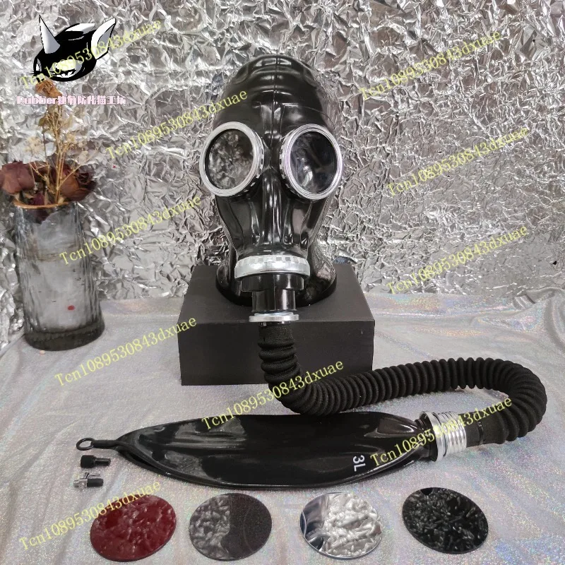 Latex mask cosplay gel coat accessories