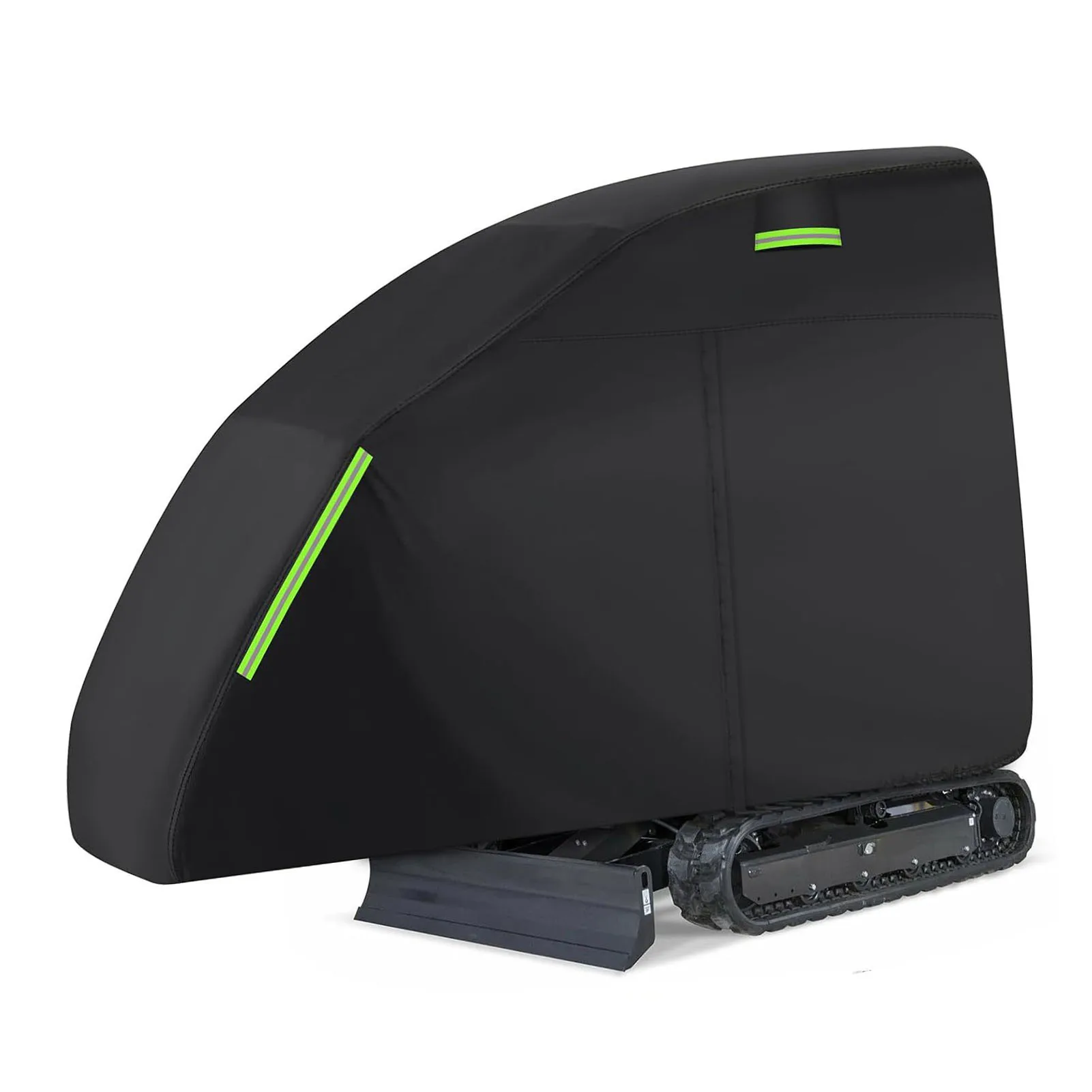 Mini Excavator Cover Fit for Bobcat E20 1760-3530lbs Water Proof 210D Oxford Fabric Zippered Exterior Accessories Black