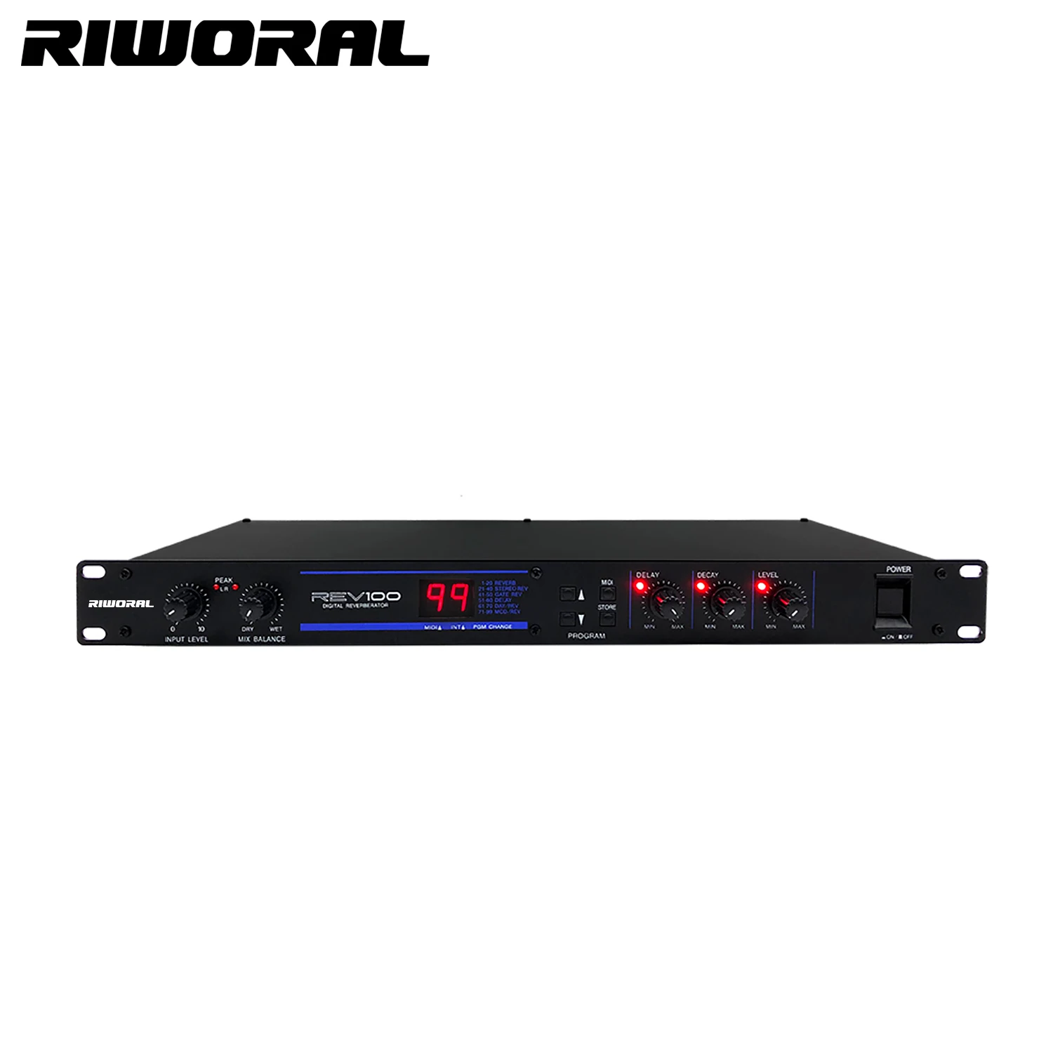 Controlador de Audio Digital Profesional REV100 para DJ, Efector de Sonido de Alta Gama para Equipos de Sonido de Gran Escala, Gran Venta