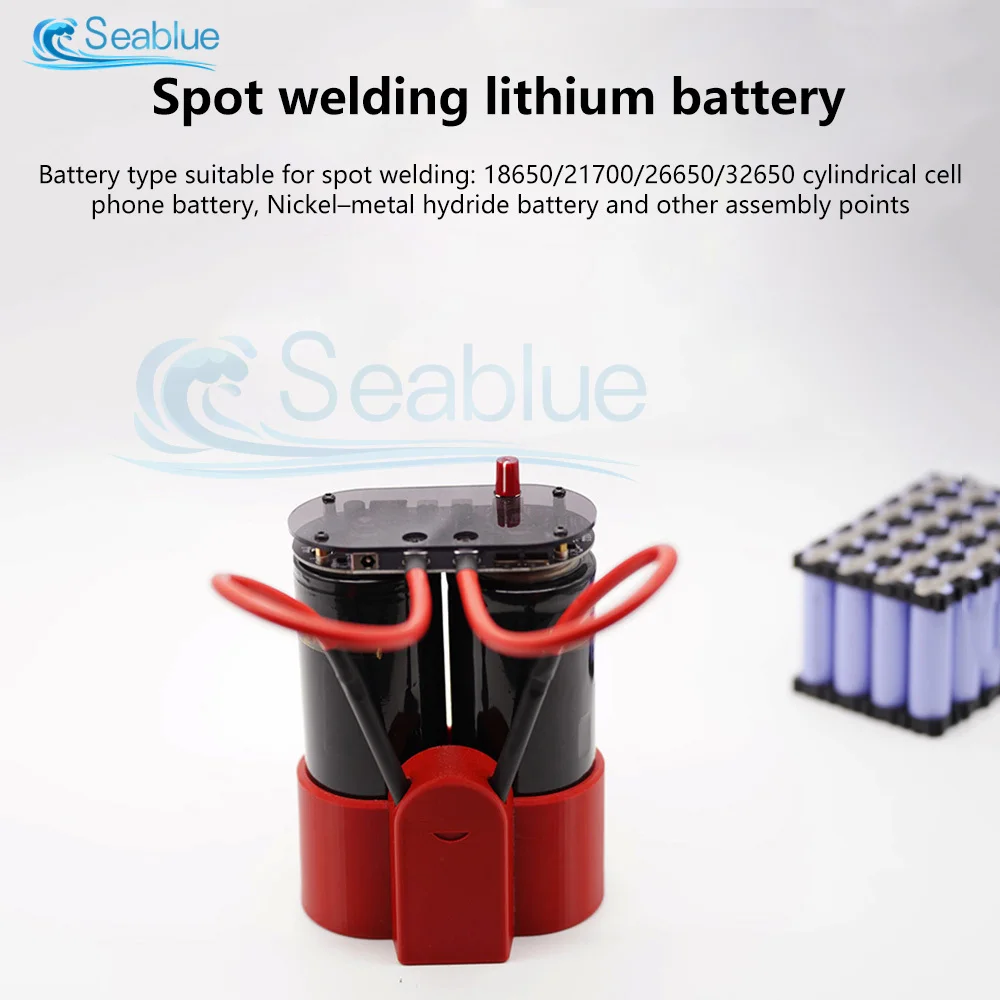 Spot Welder Farad Capacitor Battery Spot Welder 99 Gears Adjustable Capacitor Energy Storage Spot Welder for Battery Pack Making