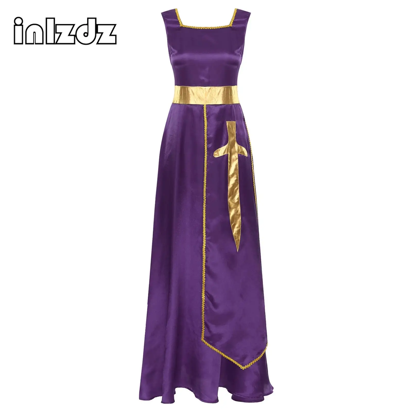Womens Liturgical Praise Dance Dress Shiny Metallic Church Worship Dance Overlays Gown Robe Dance Womens Liturgical Praise Dance Dress Shiny Metallic Church Worship Dance Overlays Gown Robe Dance