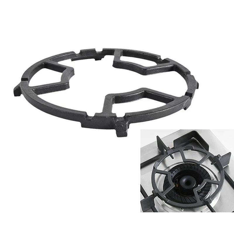 Non Slip Gas Ring Reducer Burner Grate For Butter Warmer Iron Wok Support Ring- Compatible With Most Gas Stove Range Cooktop