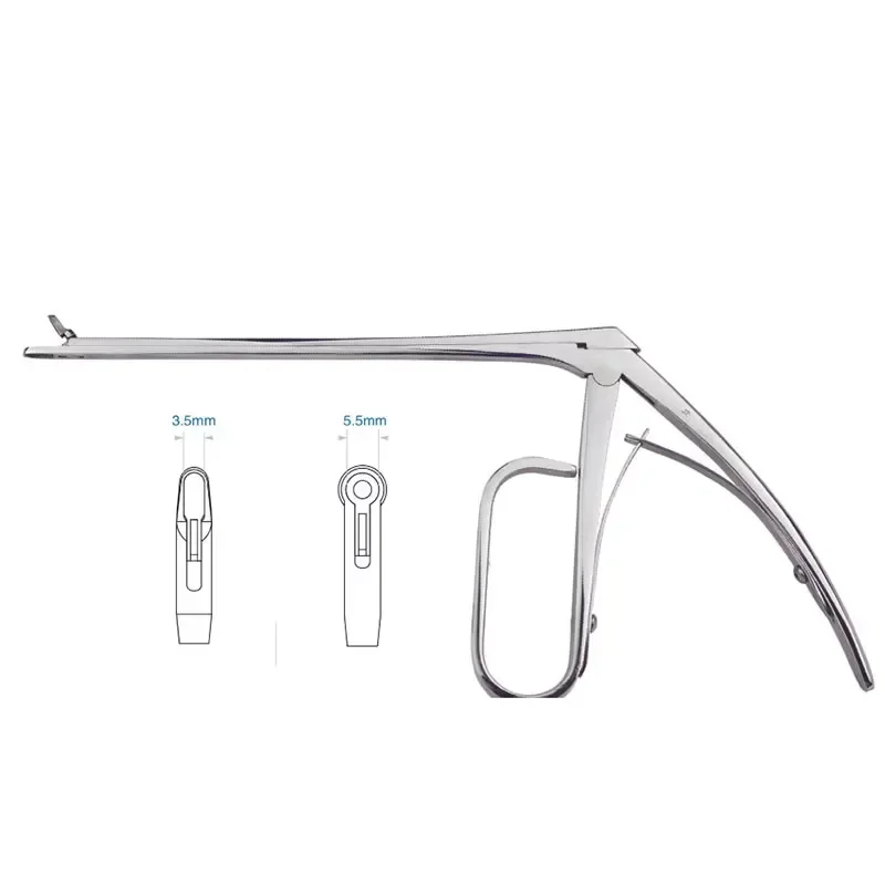 RCW Stainless Steel Cervical Biopsy Forceps Reusable Gynecological Cervical Tissue Sampling Forceps Clinical Gynecology