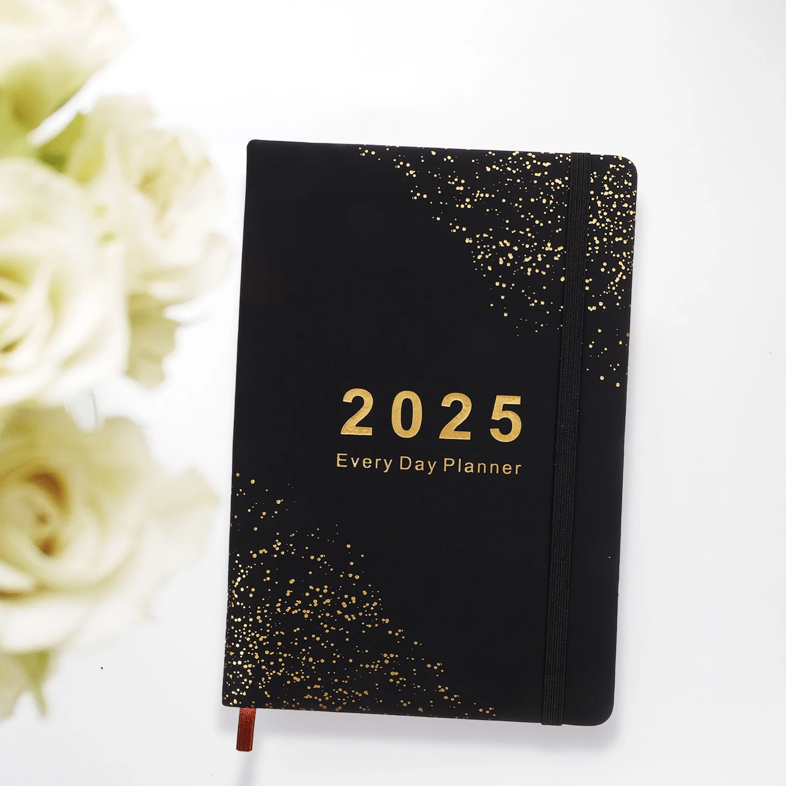 A5 Planner Office 2025 Schedule Notepads Daily Organizer Portable Agenda Book Paper Notebook