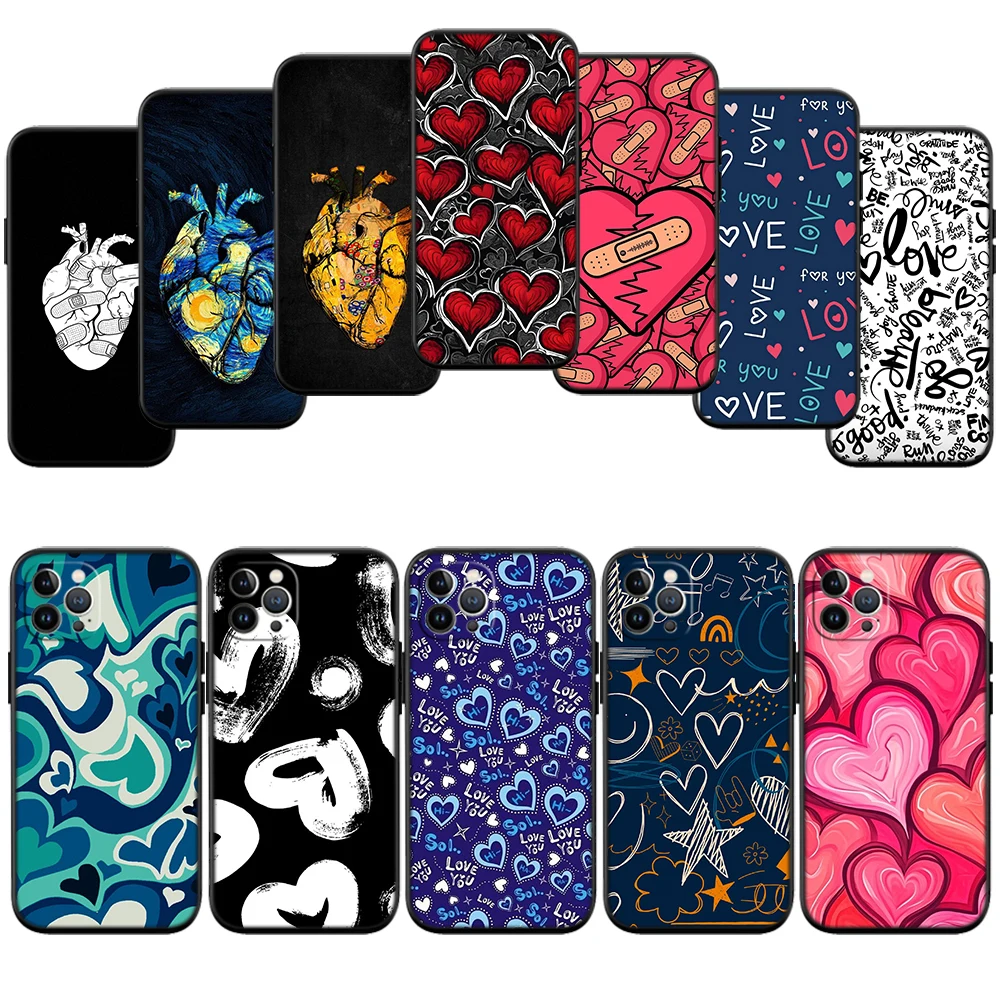 AD11 Calm Heart Shell Phone Case for Samsung Galaxy Note 10 20 S23 S24 S25 Ultra FE Plus Edge Lite A02S A35 A07 A17