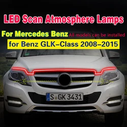 1Pcs Car 12V LED Daytime Running Light Driving Lamp DRL Scan Starting Fog Lamp Bright Strip for Mercedes Benz GLK Class 08-15