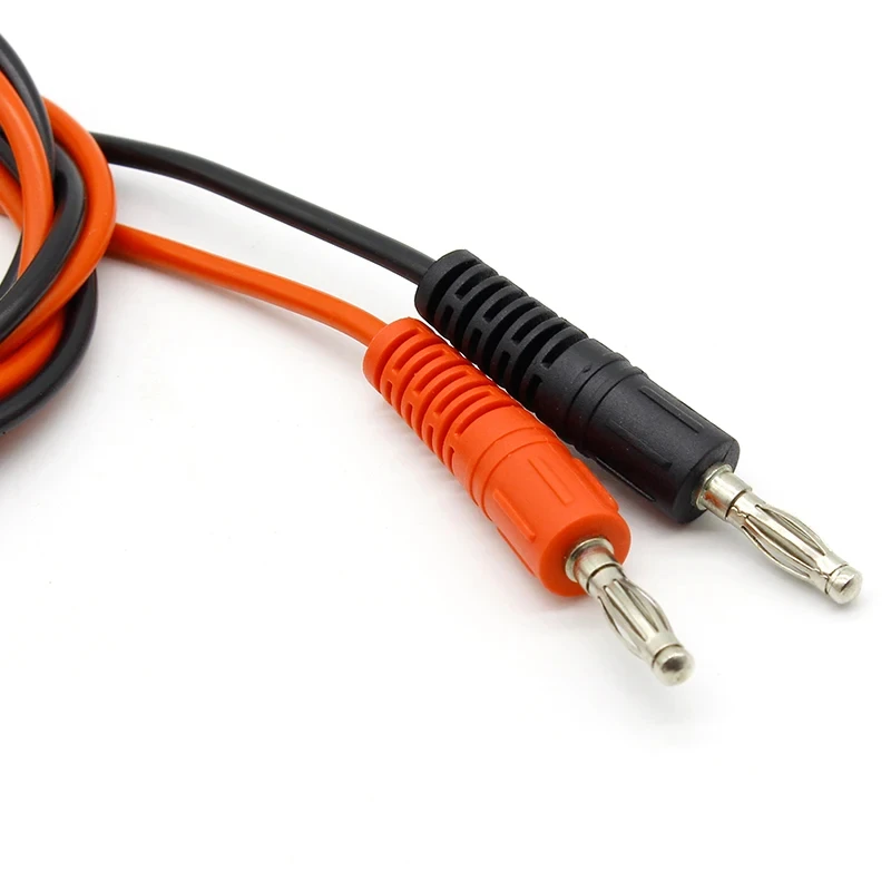 1 pair Universal Multimeter Test Leads Banana Plug Test Hook/ Probe Needle-tip Wire Cable