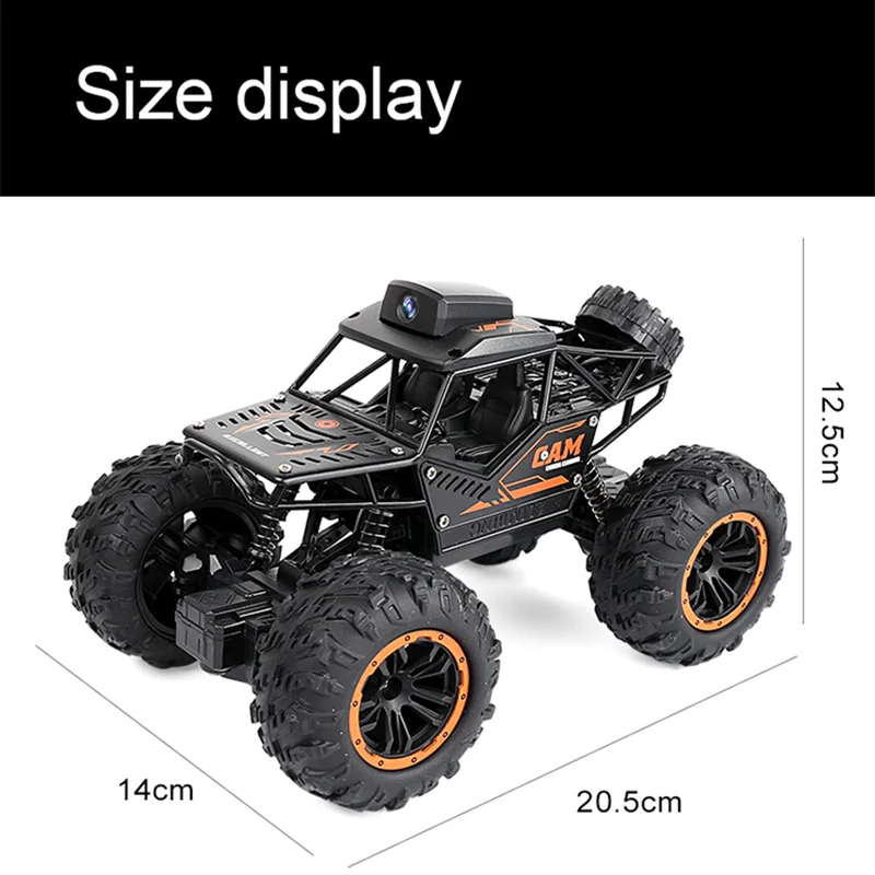 Voiture télécommandée GENERIQUE Voiture Radio Commandée Camion Rc Hors Route Avec Caméra Wifi 720P Hd Fpv Noir MK18 Voiture télécommandée GENERIQUE Voiture Radio Commandée Camion Rc Hors Route Avec Caméra Wifi 720P Hd Fpv Noir MK18