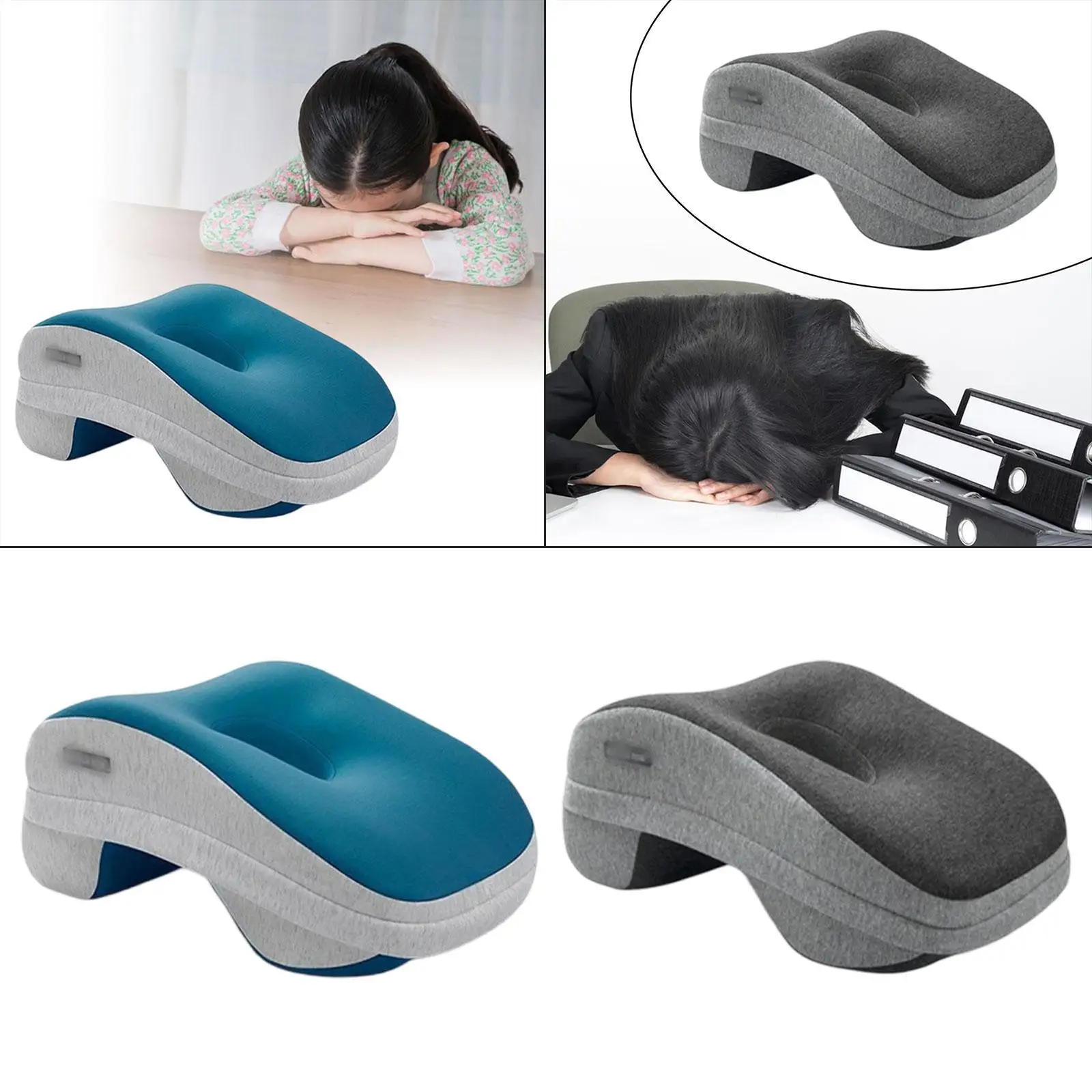 

Подушка для лица вниз, офисная подушка для сна, многофункциональная удобная подушка для путешествий, пена с эффектом памяти для офисных самолетов, библиотеки