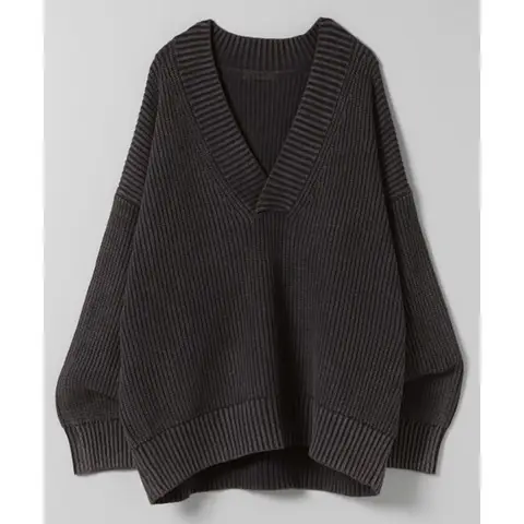 100 % ren kashmirtröja dam höst vinter stor förtjockad blandfärgad V-ringad kashmirtröja för kvinnor 8 best sales kashmirtröja kvinna - №2