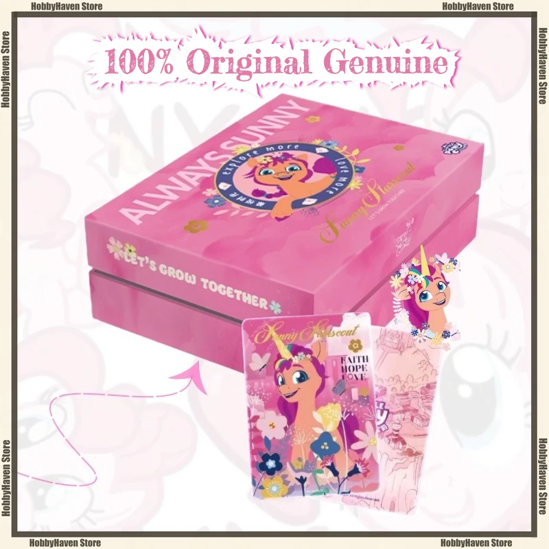 

In Stock Card Tour My Little Pony Official G5 Vibrant New Generation Xiyue Time Gift Box Card Card Brick Collection Gift