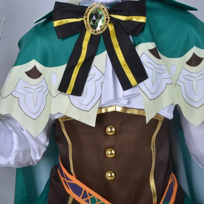 زي Bear's Home A Genshin Impact Twenty Venti النسائي، زي أنيمي عالي الجودة للهالوين، فستان جديد 2025