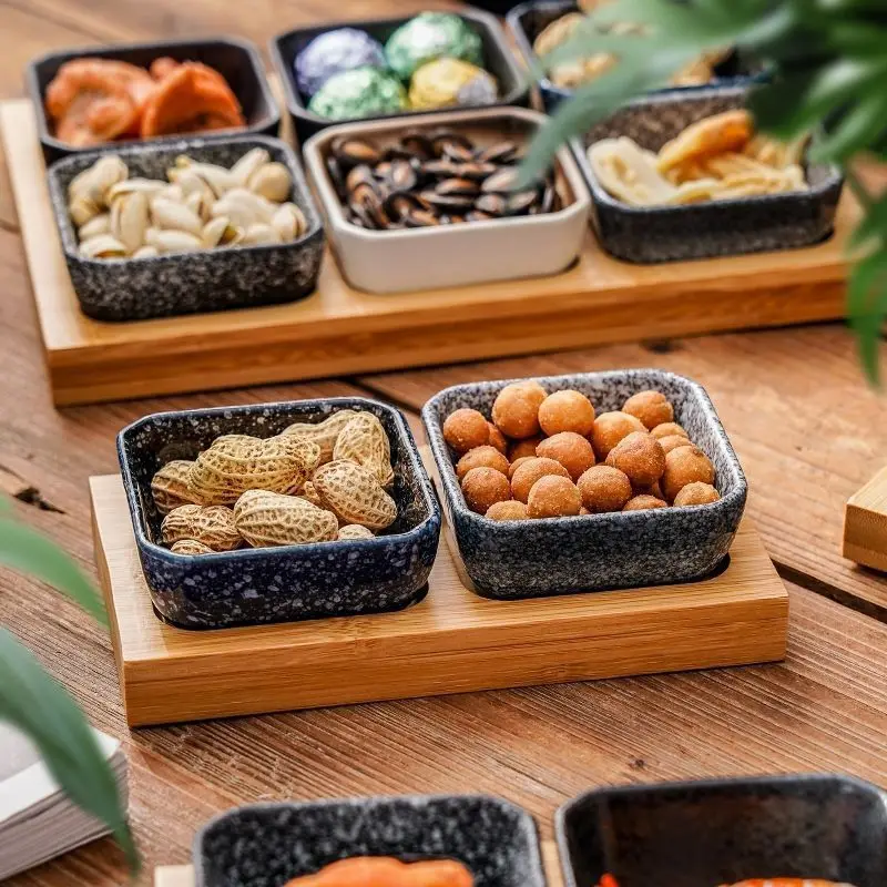 

Creative Ceramic Sauce Dish, Tea Tray, Snack And Dried Fruit Dish