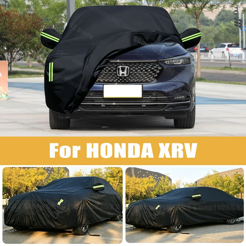 Car Cover Outdoor Protection Full Exterior Snow Cover Sunshade Dustproof Protection Cover Universal For HONDA XRV