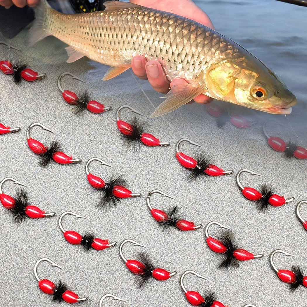 Moscas artificiales Buzzer Ant Wet Flies – Cebo trucha y perca - imagen 4
