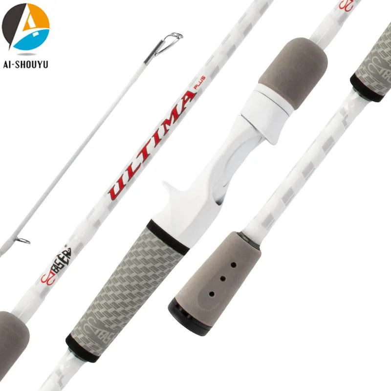 

New Fishing Rod 1.98m/2.13m High Carbon 2 Section Spinning/Casting Lure Fishing Pole Pike/Pesca For Saltwater Freshwater