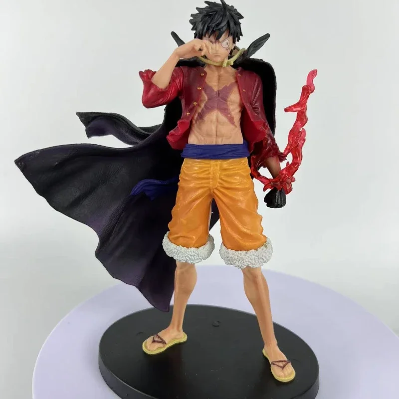 

Bandai One Piece Аниме персонажи GK Луффи модель экшн-фигурка игрушка офис настольное украшение Детские Подарки кукла