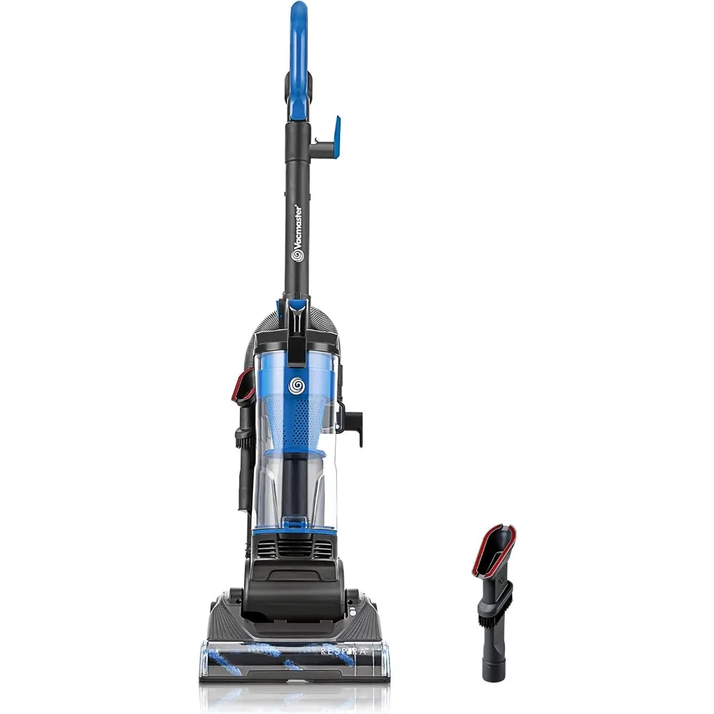 

Bagless Upright Vacuum Cleaner with Large Dust Cup Capacity, Efficient Cyclone Filtration System & 17ft Cord