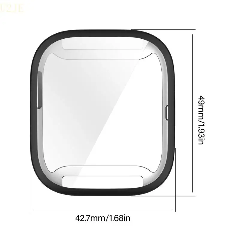 U2JE تأثير مقاومة حارس الإسكان ناعم مرنة TPU الحماية غطاء وصول كامل إلى زر BIP6 A2435 امتصاص الصدمة