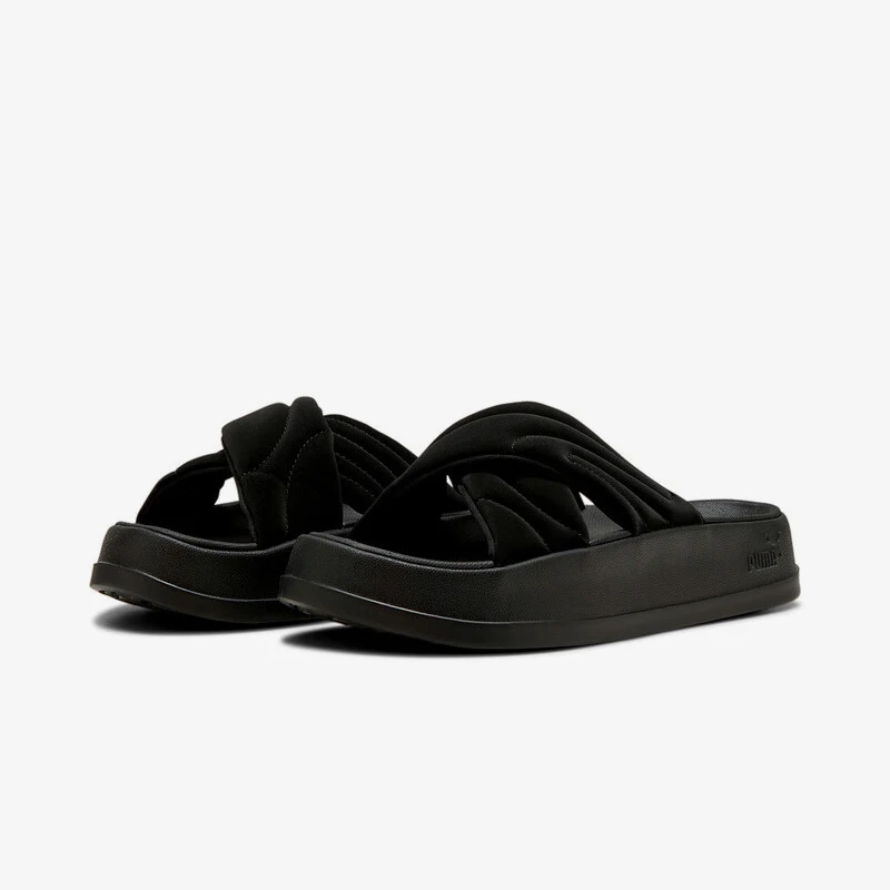 

Оригинальные летние женские износостойкие повседневные легкие тапочки Puma на толстой подошве 400340-01