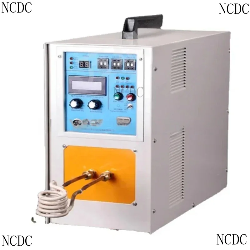 15KW Induction Heater Quenching Melting Iron Heat Treatment Forging High Frequency Furnace