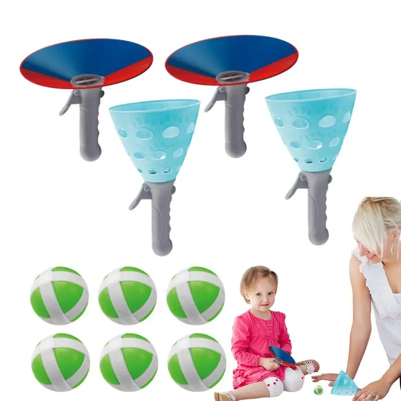 Catch And Throw Hand Ball Racket 2 In 1 Waterproof Throwing And Catching Ball 2 Person Pool Sticky Ball Pop And Catch Ball Game