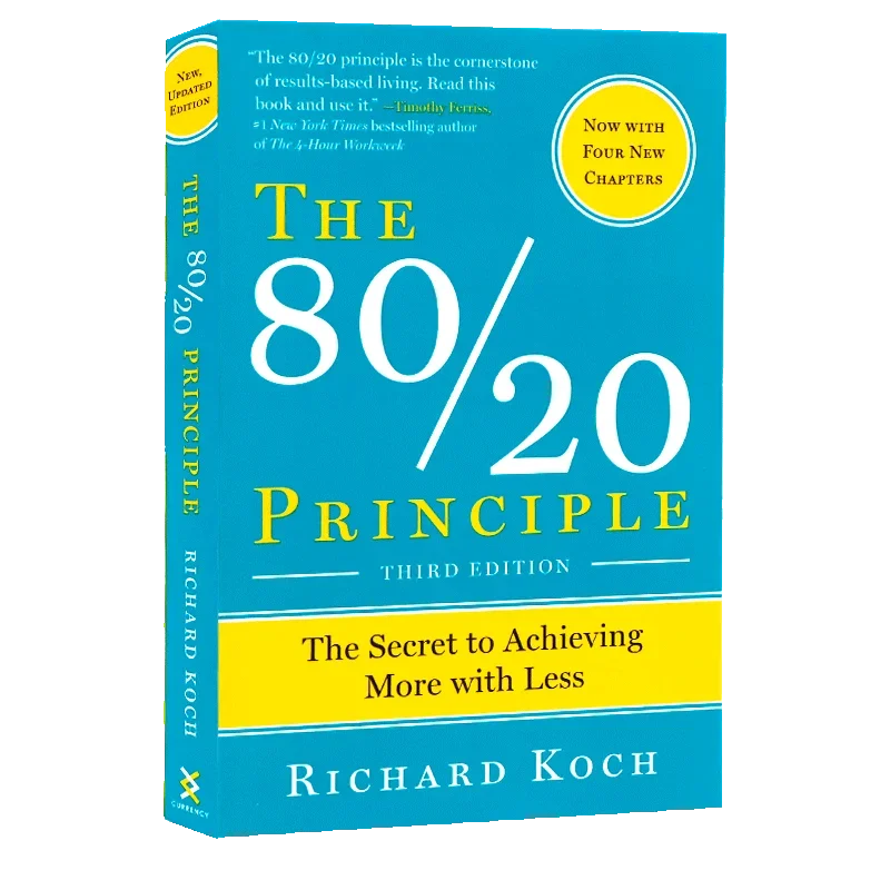 The 80/20 Principle Richard Koch, Bestselling books in English, Management Business books 9780385491747