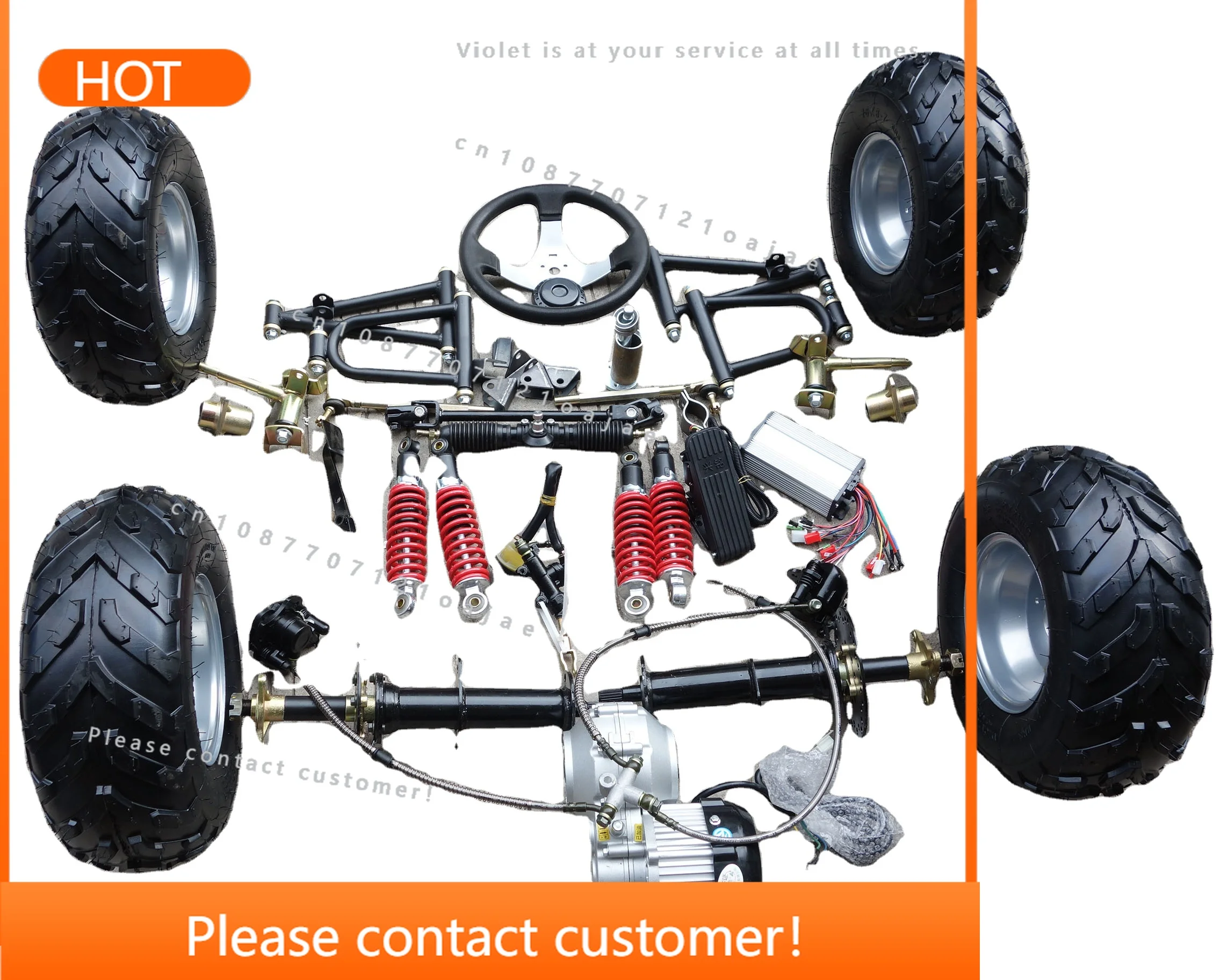 48v500w Juego De Carreras Pedal Ninos Go Kart De Gasolina De dos Aciertos Tav2 40 Series Torque Converter