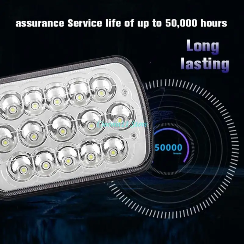 Y1UB Waterproof Automotive Auxiliary Light with 4800-Brightness Output and 24V Power Input