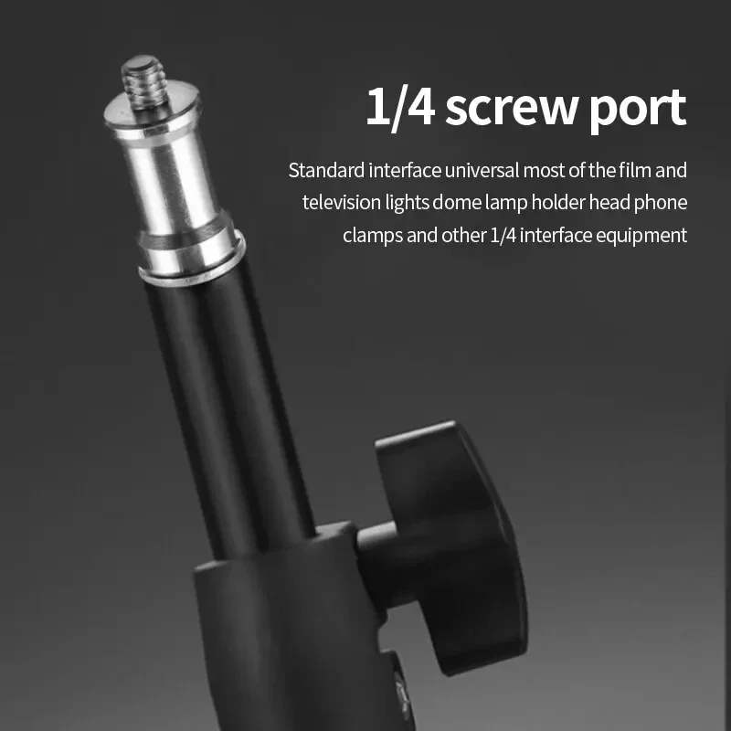 Live Broadcast Tripod Landing Type Camera Anchor Selfie Light Frame Metal Thermometer Holder image 2